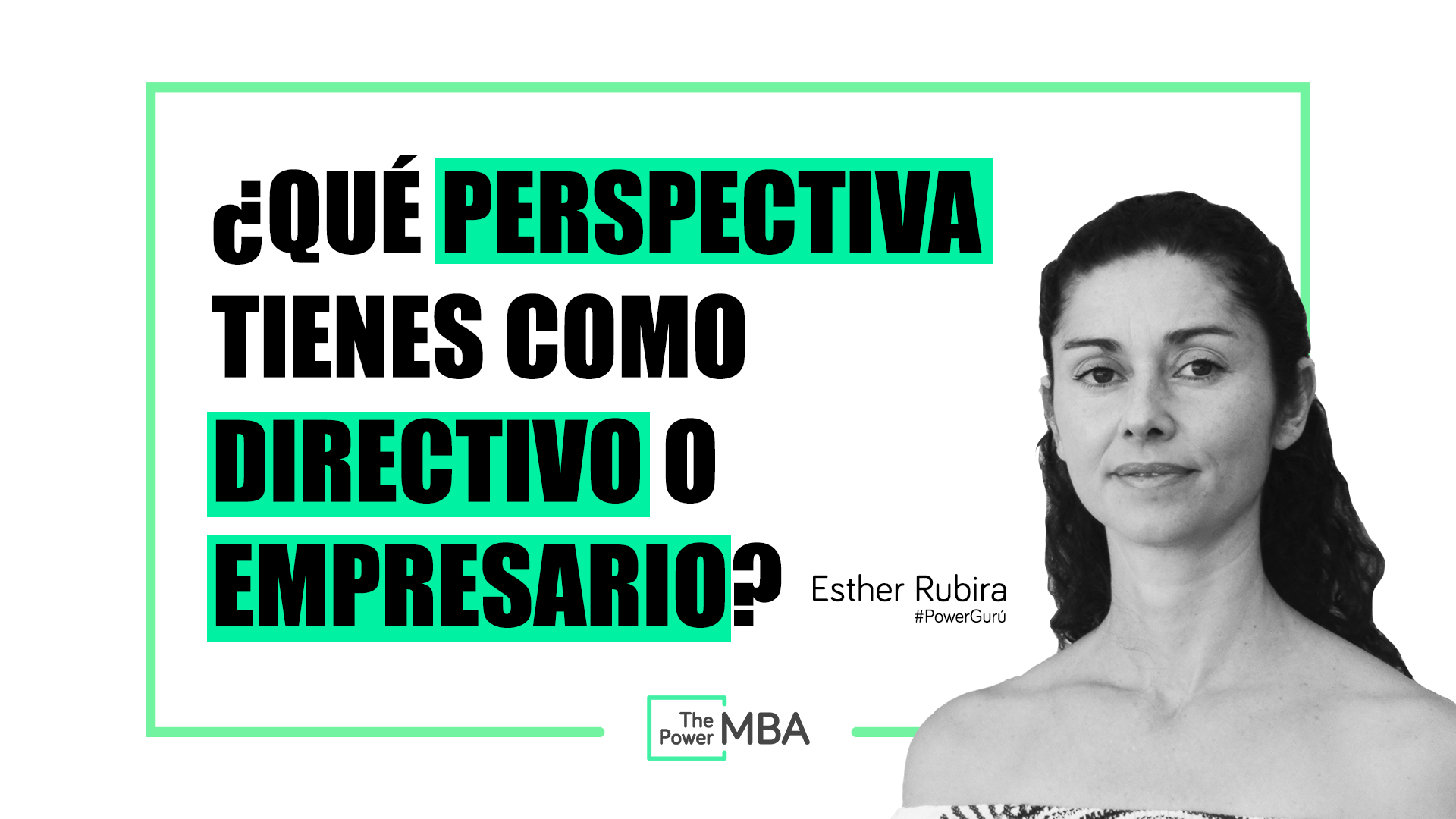 Dime cómo piensas y te diré cómo es tu empresa.