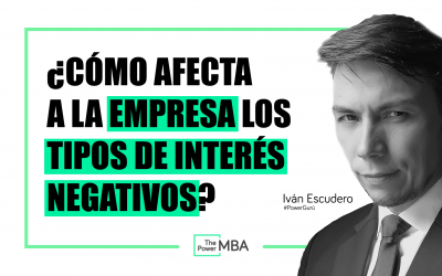 Cómo afecta a la empresa los tipos de interés negativos?