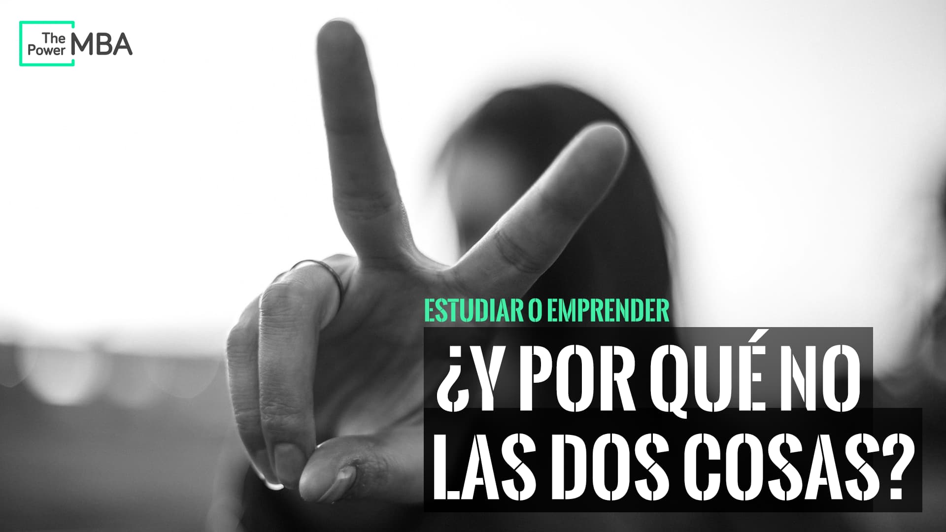 estudiar o emprender