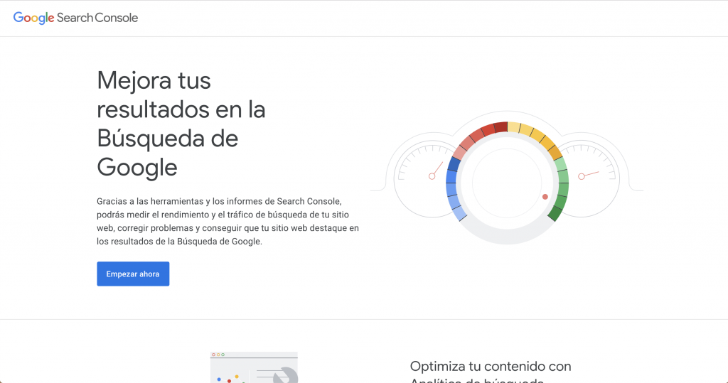 Google Search Console - herramientas SEO gratuitas