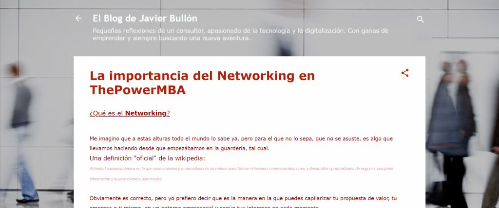 Habla sobre nosotros