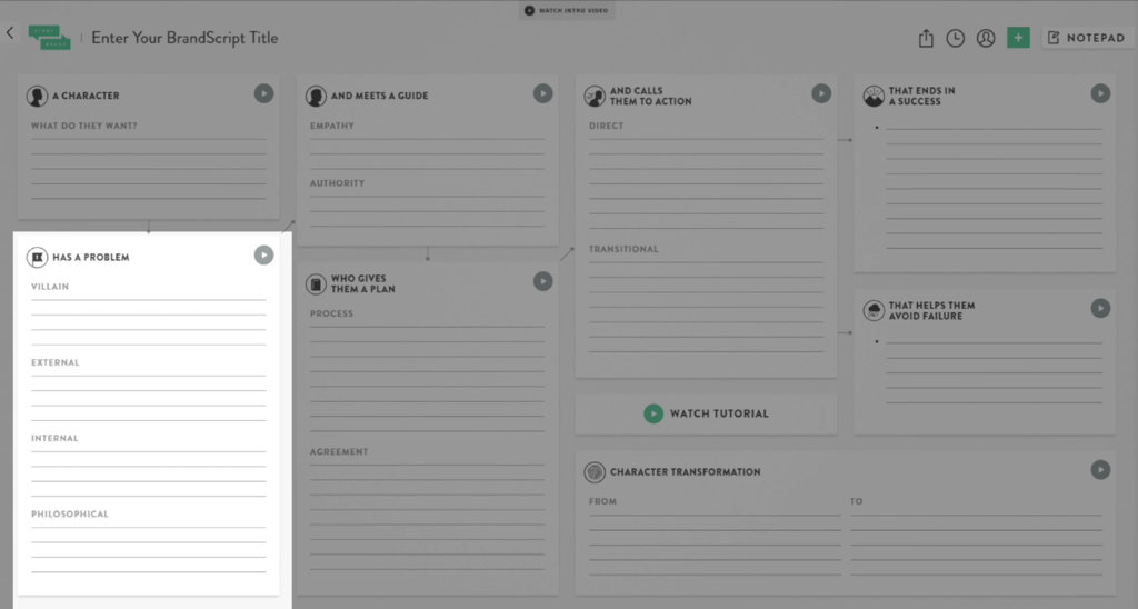 problema brandscript